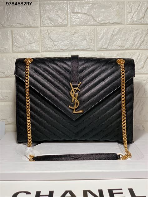 large envelope chain bag ysl|ysl medium envelope bag.